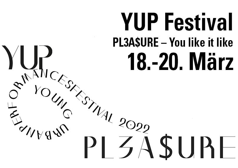 Typographische Animation auf der YUP-Webseite Typographische Animation auf der YUP-Webseite