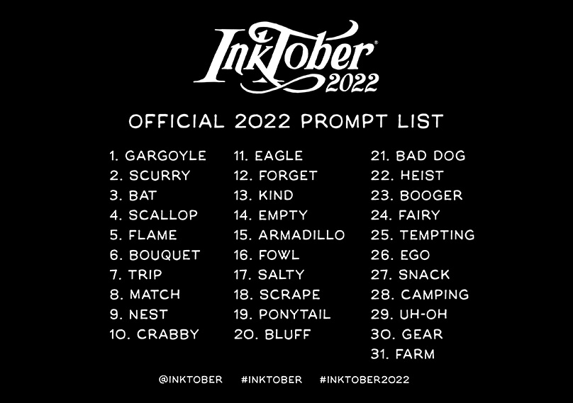 Inktober 2022 Inktober 2022