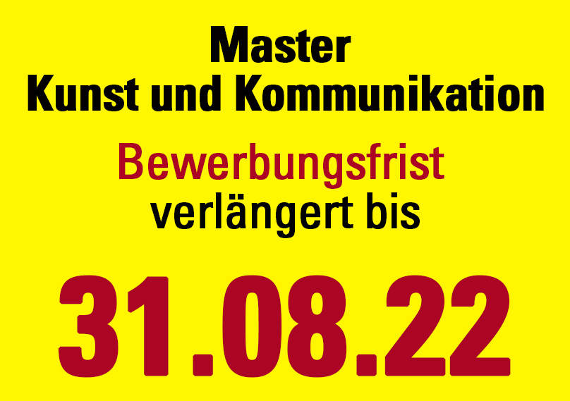 Fristverlängerung Master